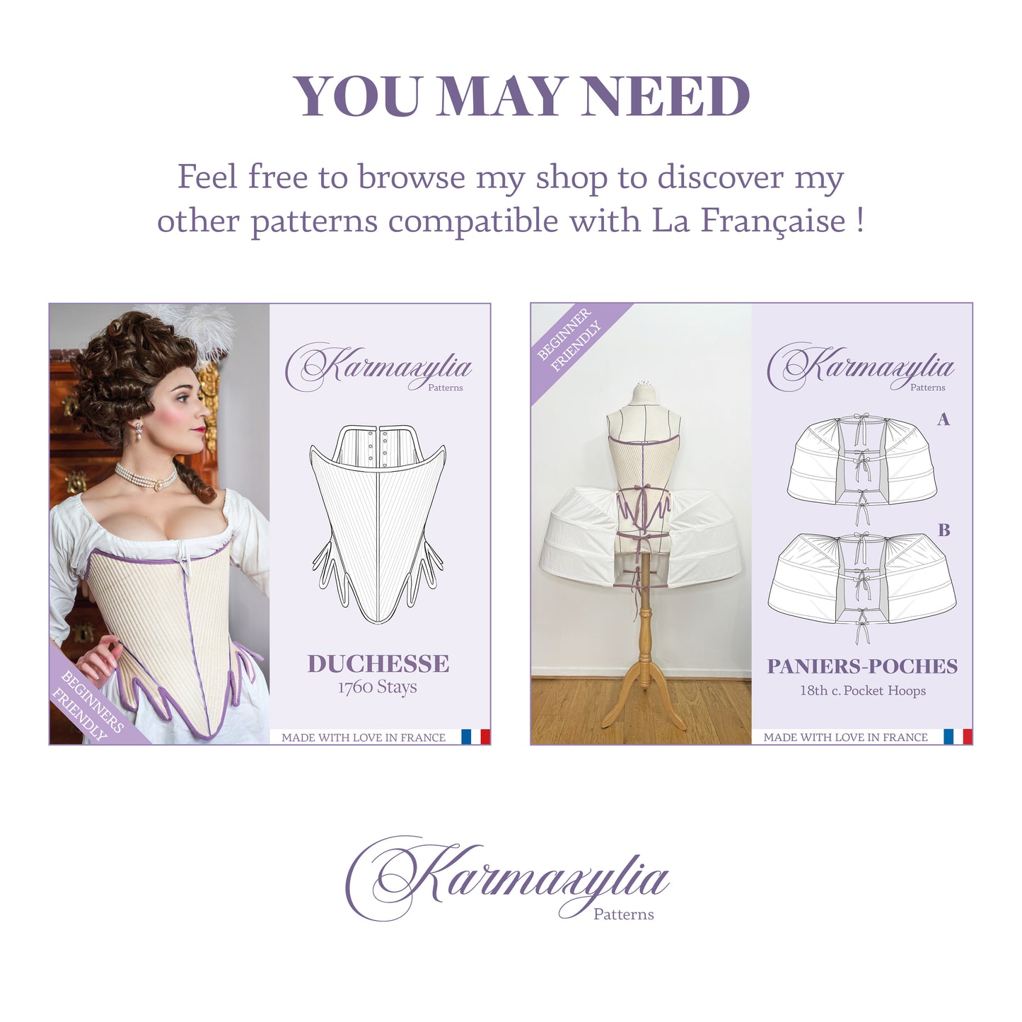 La Française - 18th century Sack Gown Pattern