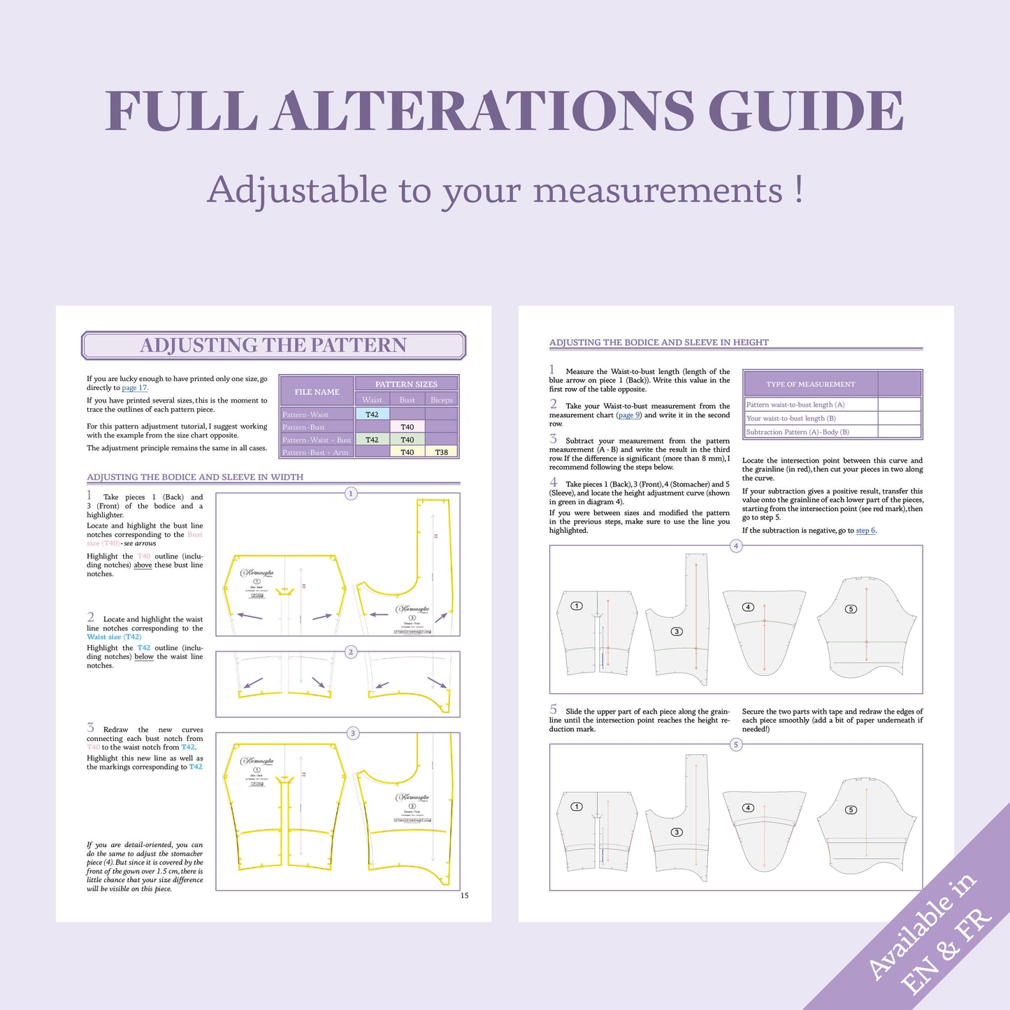 La Française - 18th century Sack Gown Pattern