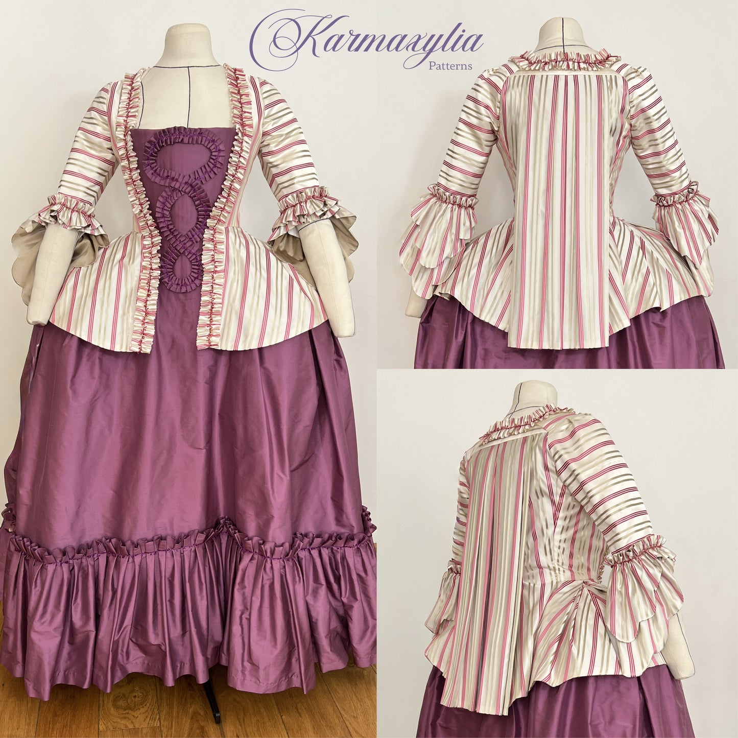 La Française - 18th century Sack Gown Pattern
